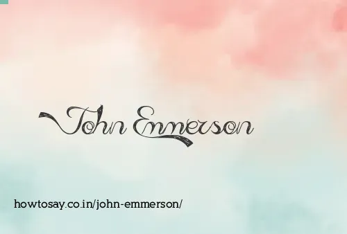 John Emmerson