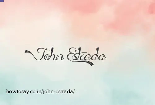 John Estrada