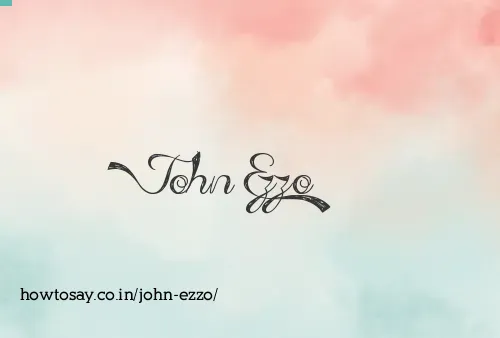 John Ezzo