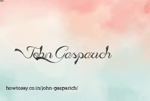 John Gasparich