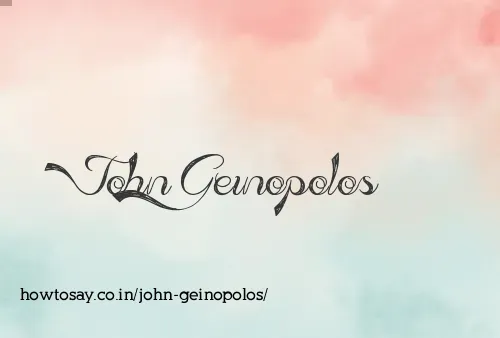 John Geinopolos