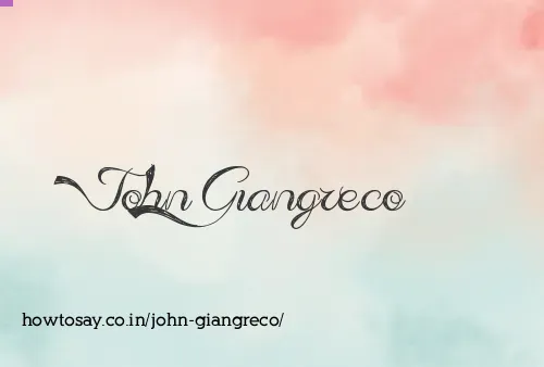 John Giangreco