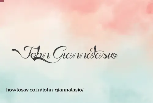 John Giannatasio