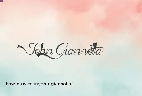 John Giannotta