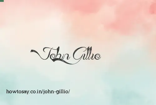 John Gillio