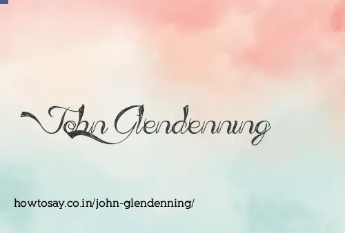 John Glendenning