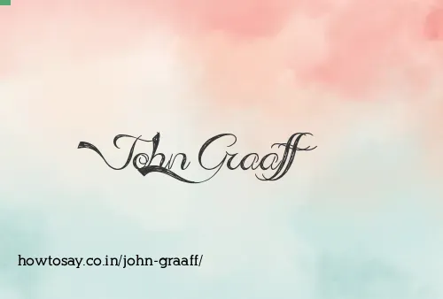 John Graaff