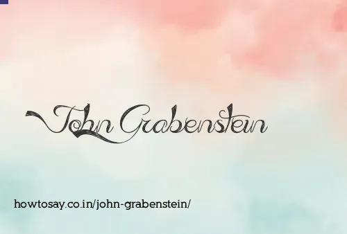 John Grabenstein