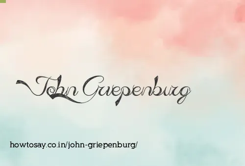 John Griepenburg
