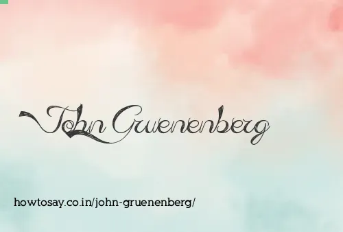 John Gruenenberg