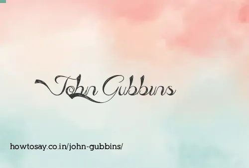 John Gubbins