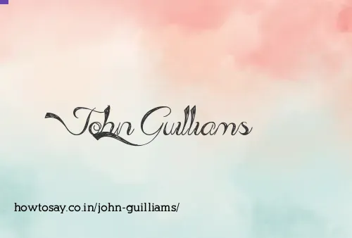 John Guilliams