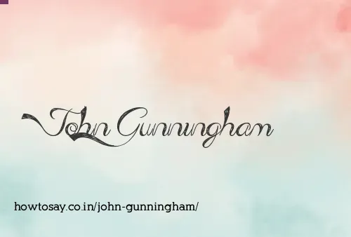 John Gunningham