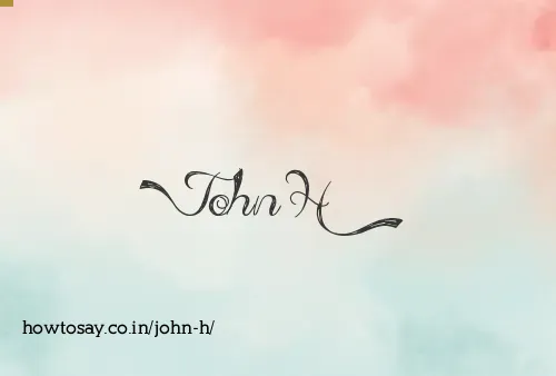 John H