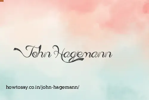 John Hagemann