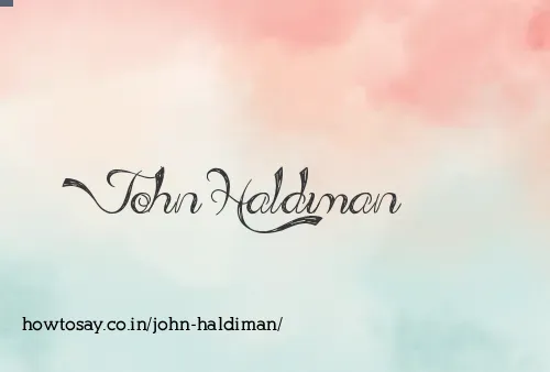John Haldiman