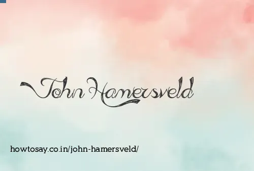 John Hamersveld