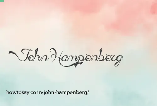 John Hampenberg