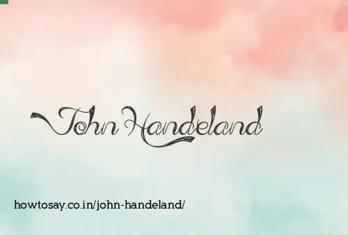 John Handeland
