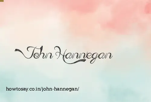 John Hannegan