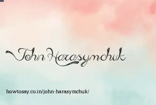 John Harasymchuk