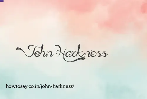John Harkness