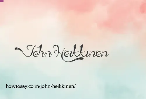 John Heikkinen