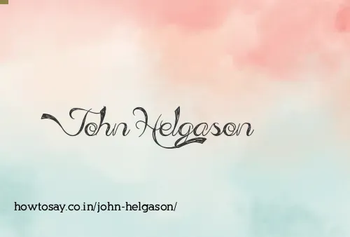 John Helgason