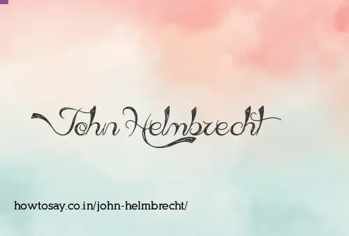 John Helmbrecht