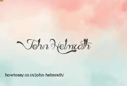 John Helmrath