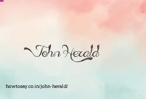 John Herald