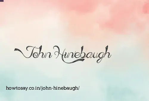 John Hinebaugh
