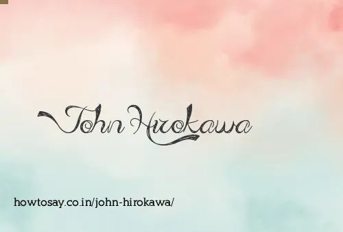 John Hirokawa