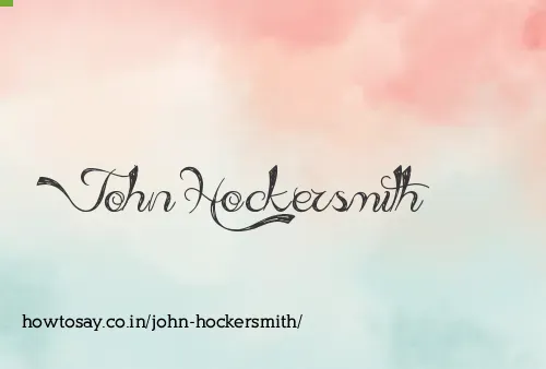 John Hockersmith