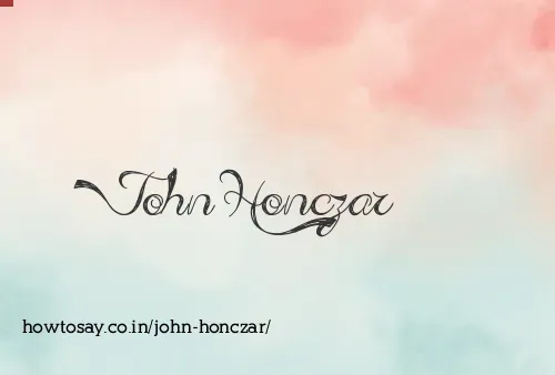 John Honczar