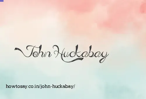 John Huckabay