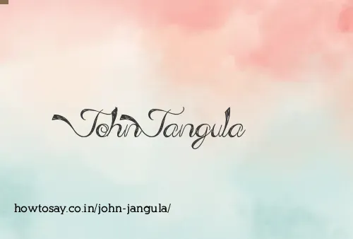 John Jangula