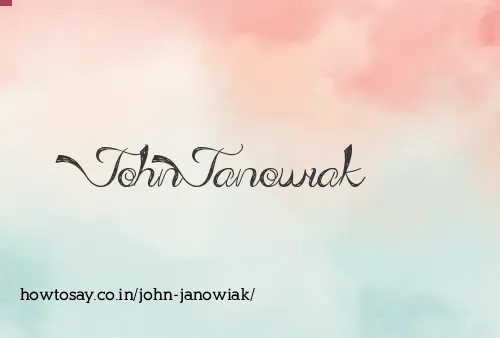 John Janowiak