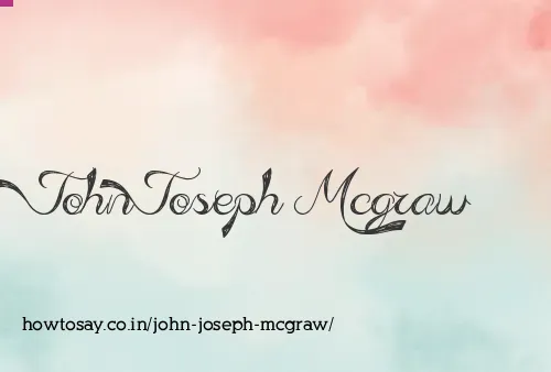 John Joseph Mcgraw