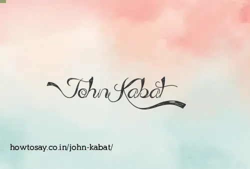 John Kabat