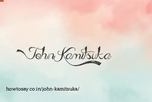 John Kamitsuka