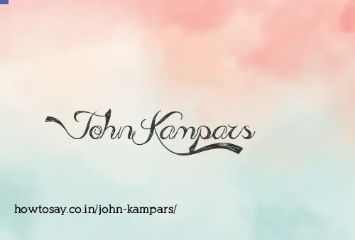 John Kampars