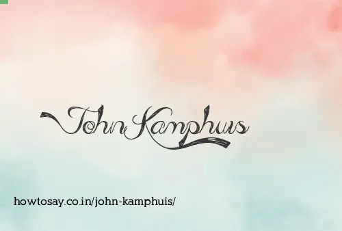 John Kamphuis