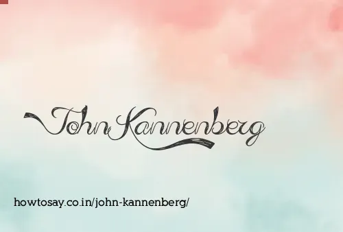 John Kannenberg