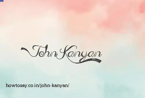 John Kanyan