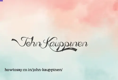John Kauppinen