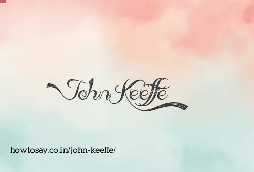 John Keeffe