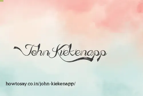 John Kiekenapp