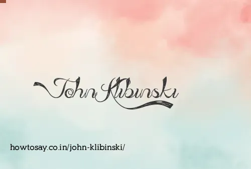 John Klibinski
