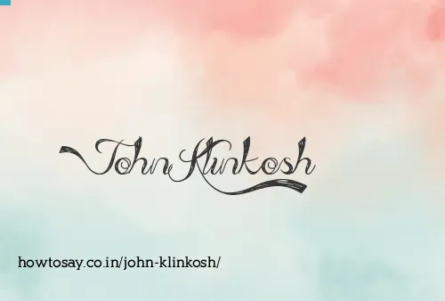 John Klinkosh